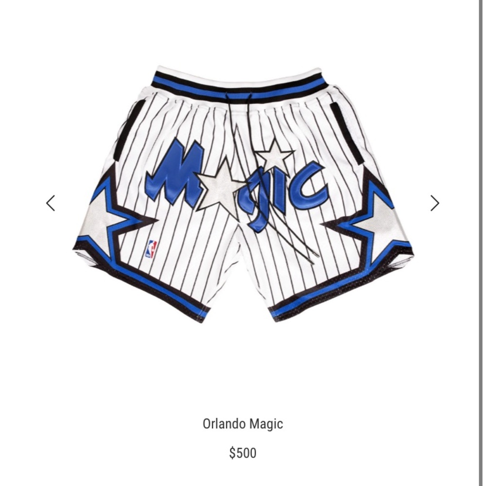 ‘Orlando Magic’ Just Don Shorts